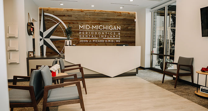 Mid-Michigan Periodontics & Dental Implants building exterior